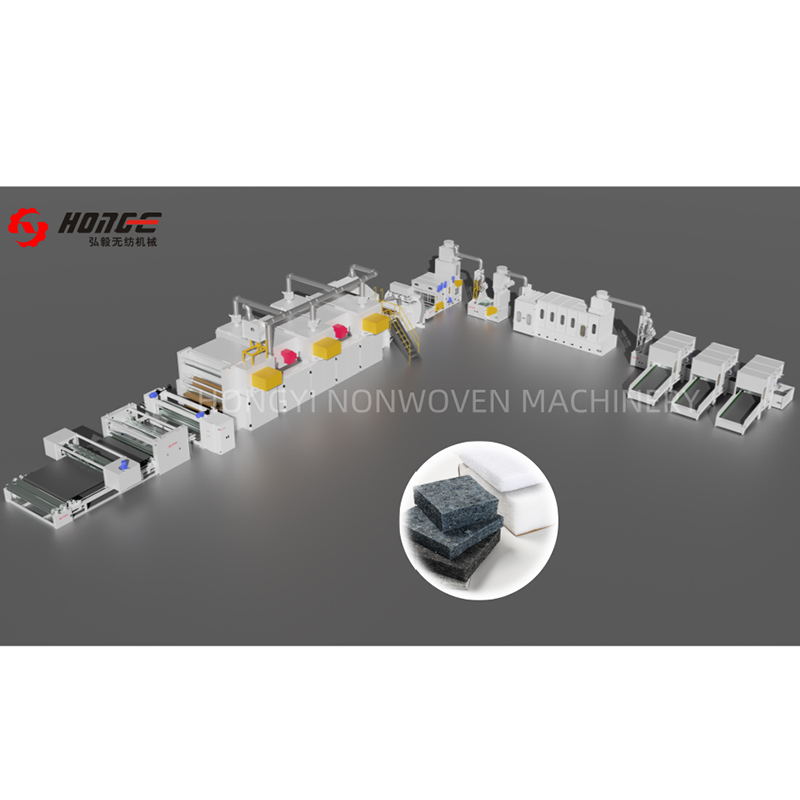 HYL Airlaid afvalviltproductielijn