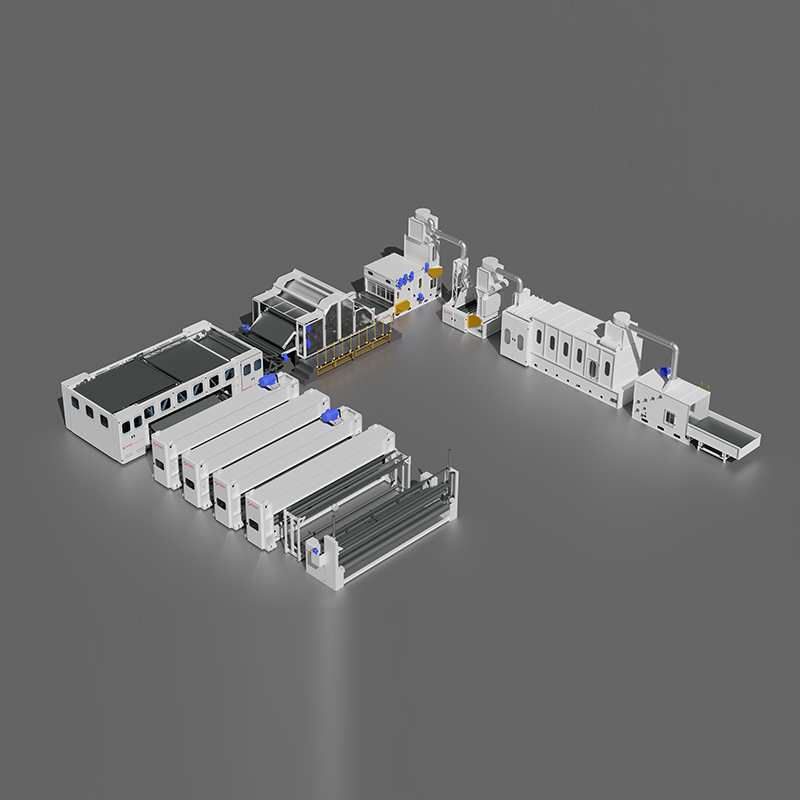 HYL-productielijn voor naaldponsvilt